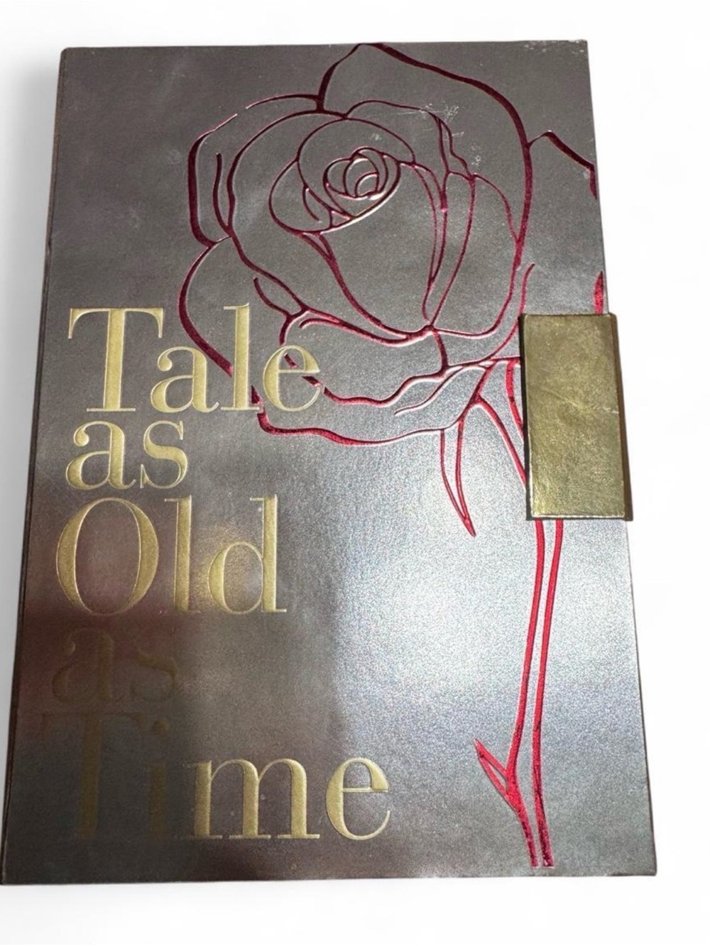 LORAC Tale as Old Time Eyeshadow Palette — Metallic Gray with Red Rose Detail